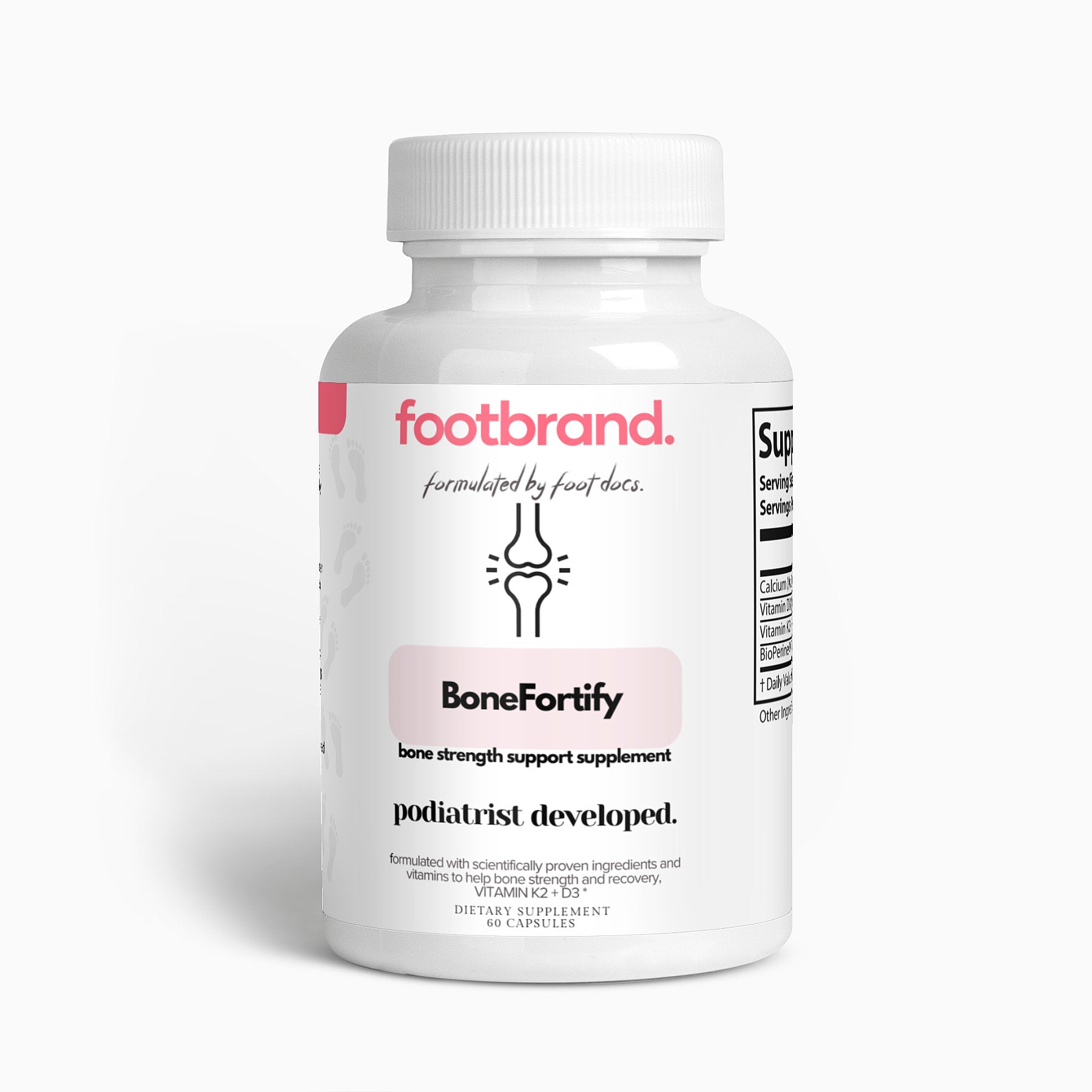 BoneFortify - Bone Strength Support Supplement - FootBrand | Products For Your Feet
