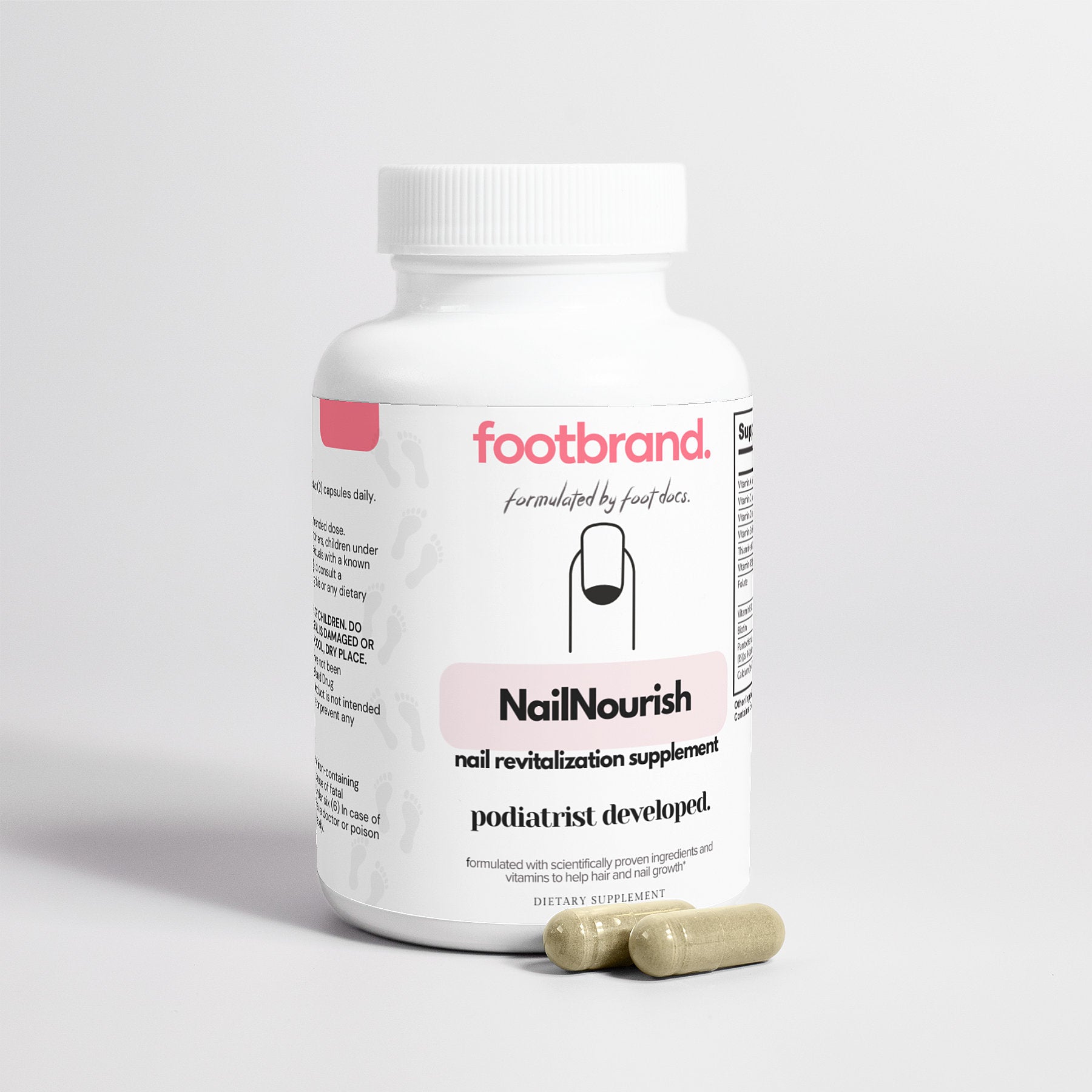 NailNouish: Nail Revitalization Supplement - FootBrand | Products For Your Feet