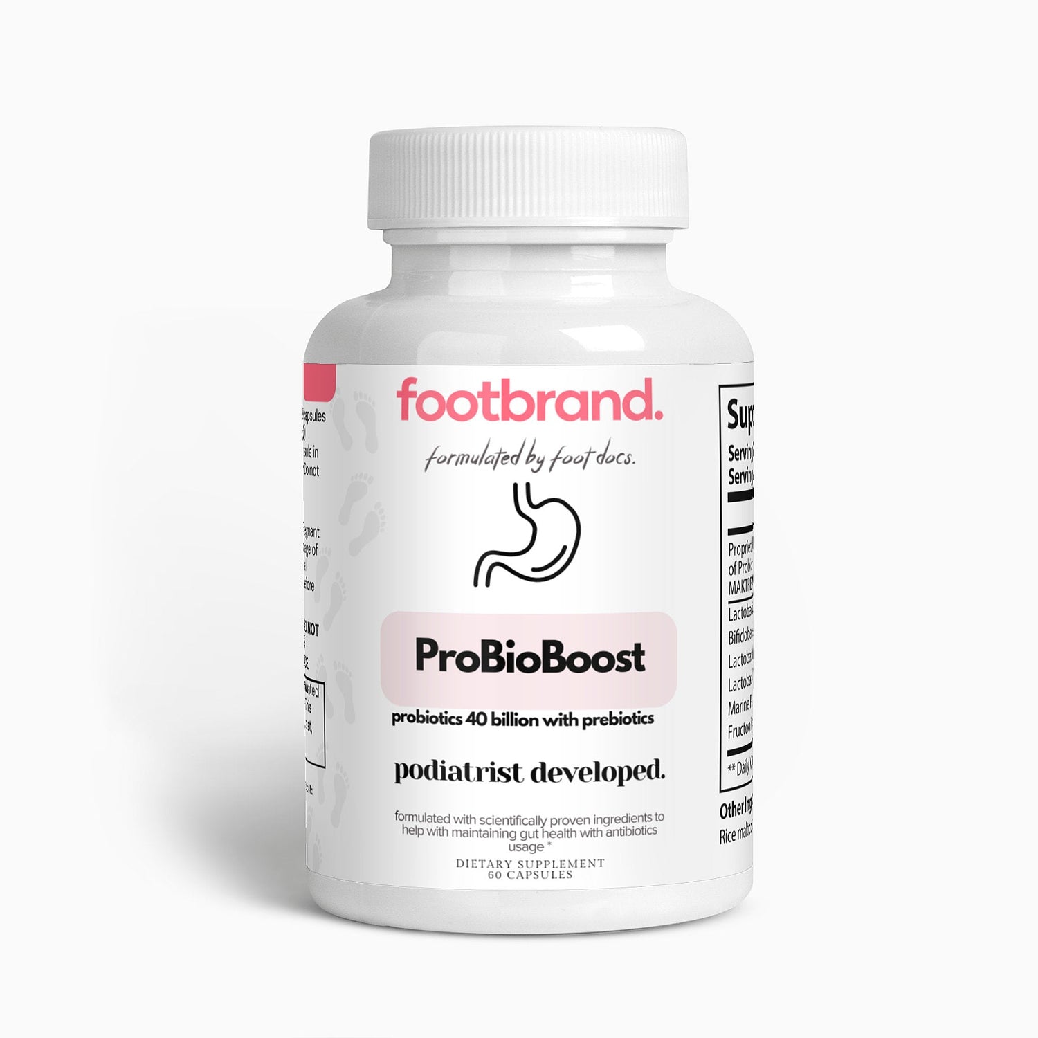 ProBioBoost - Probiotic 40 Billion with Prebiotics - FootBrand | Products For Your Feet